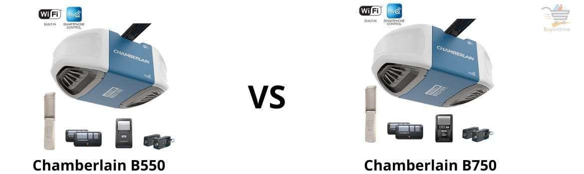 Chamberlain B550 vs B750 