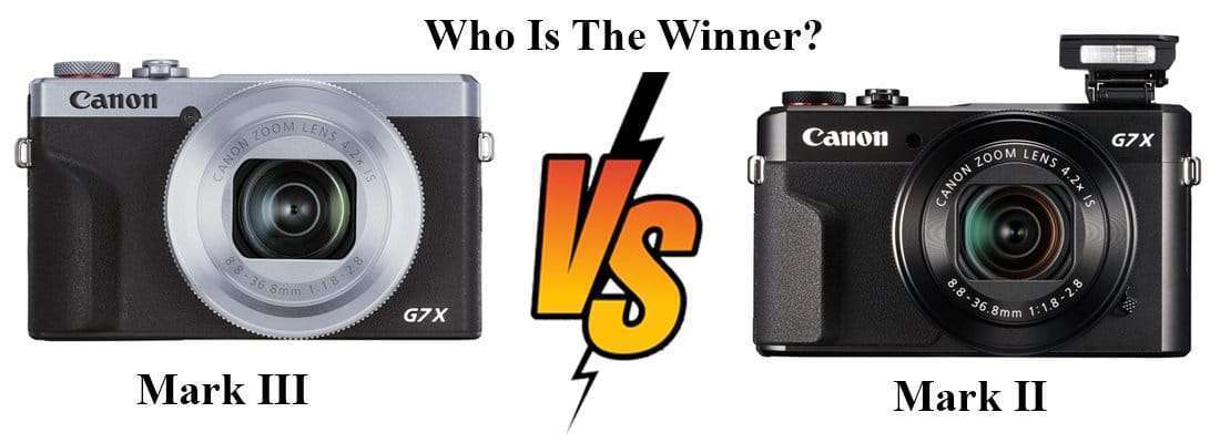 Canon G7X Mark ii vs Mark iii