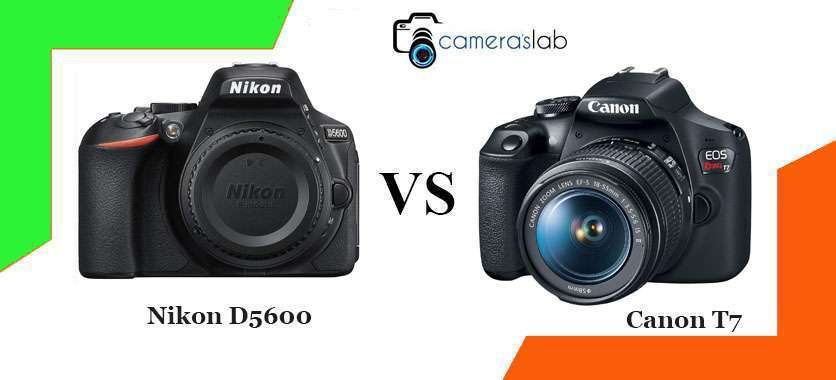 Nikon D5600 vs Canon T7