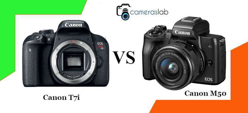 Canon M50 vs T7i